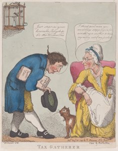 Le percepteur, 30 août 1799 - Thomas Rowlandson