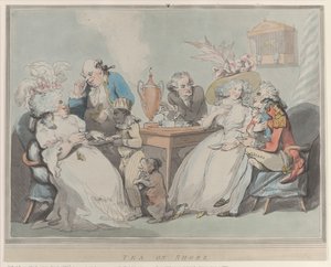 Thé sur le rivage, 1785-94 - Thomas Rowlandson