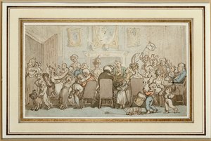La famille Breedwell, 1807 - Thomas Rowlandson