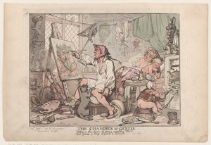 La Chambre du Génie, 2 avril 1806 - Thomas Rowlandson