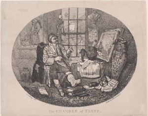 La Chambre du goût - Thomas Rowlandson