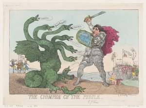 Le champion du peuple - Thomas Rowlandson