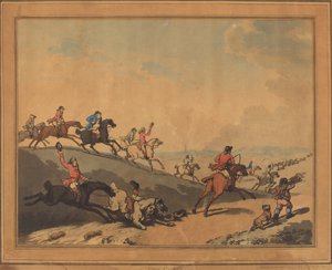 La chasse - Thomas Rowlandson