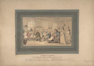 Les conforts de Bath et petit-déjeuner public, 1780-1827