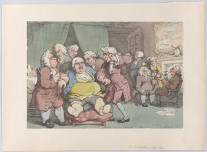 La consultation, ou Dernier espoir, 30 juin 1808 - Thomas Rowlandson