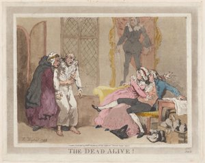 Le Mort Vivant!, juillet 1795 - Thomas Rowlandson