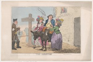 Le départ, 29 avril 1784 - Thomas Rowlandson