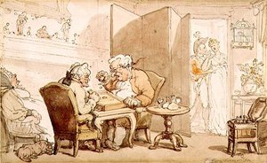 Les joueurs de dés - Thomas Rowlandson