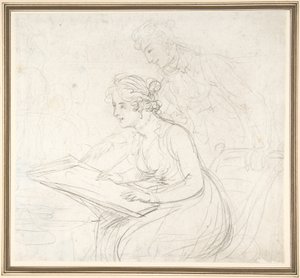La leçon de dessin - Thomas Rowlandson