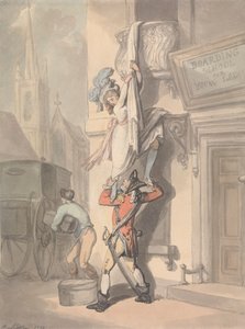 La fugue - Thomas Rowlandson