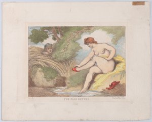 La belle baigneuse, 1799 - Thomas Rowlandson