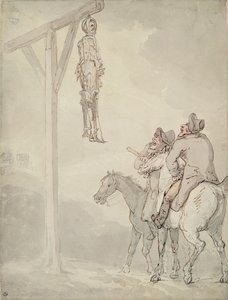 Le Gibet - Thomas Rowlandson