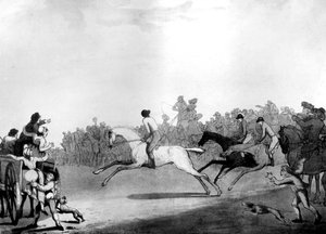Le coureur de haut niveau, 1789 - Thomas Rowlandson