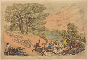 La chasse - Thomas Rowlandson