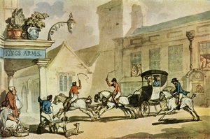 Les Armes du Roi, Dorchester - Thomas Rowlandson