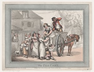 Le chariot de pois, 16 avril 1788 - Thomas Rowlandson