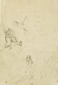 La Maison de Poste, vers 1778-80 - Thomas Rowlandson
