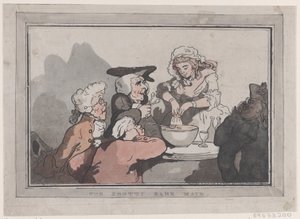 La jolie serveuse, 20 octobre 1786 - Thomas Rowlandson