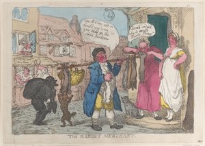 Le Marchand de lapins - Thomas Rowlandson