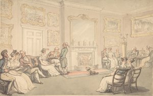 La Réception, 1780-1827 - Thomas Rowlandson