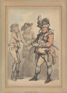 Le sergent chargé du recrutement - Thomas Rowlandson