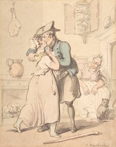 Le retour du marin du service actif, 1780-1827 - Thomas Rowlandson