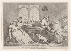 Le Mari Tendre, 28 juillet 1786 - Thomas Rowlandson