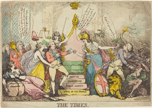 Les Temps - Thomas Rowlandson