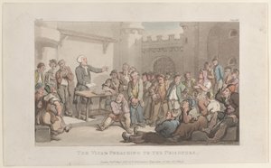 Le vicaire prêchant aux prisonniers, de Le Vicaire de Wakefield, 1er mai 1817