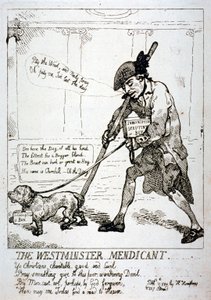 Le Mendiant de Westminster, 1784 - Thomas Rowlandson
