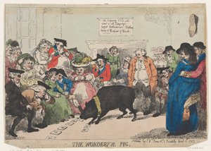 Le cochon merveilleux, 12 avril 1785