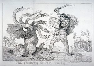 Le champion du peuple - Thomas Rowlandson