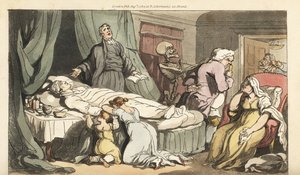 Le squelette de la Mort vient chercher le Docteur - Thomas Rowlandson