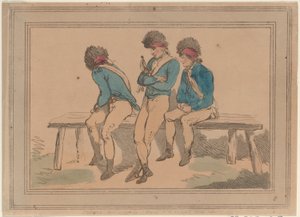 Trois Volontaires - Thomas Rowlandson