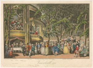 Vauxhall - Thomas Rowlandson