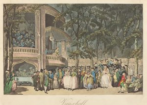 Jardins de Vauxhall - Thomas Rowlandson