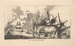 Vue sur la côte française, 1787