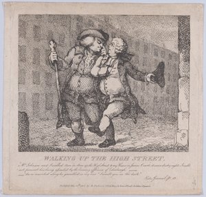 Marcher dans la rue principale, Beautés pittoresques de Boswell, Partie F