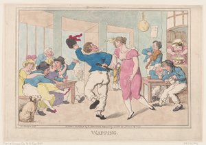 Wapping, septembre 1807 - Thomas Rowlandson
