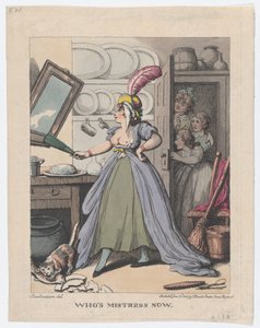 Qui est la maîtresse maintenant, 25 juin 1802 - Thomas Rowlandson