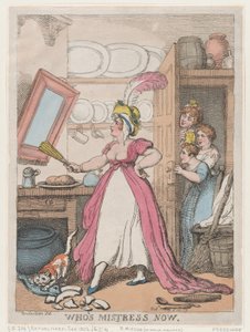 Qui est la maîtresse maintenant - Thomas Rowlandson