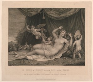 Le génie de la modestie empêchant l
