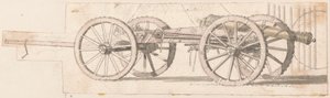 Fusil et avant-train, n° 7 - Thomas Sandby