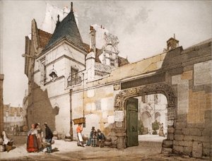 Hôtel Cluny, extérieur de la cour - Thomas Shotter Boys