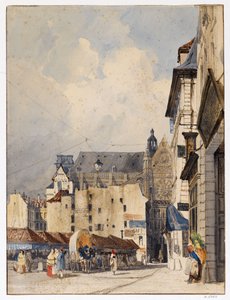 La rue des Prouvaires et l
