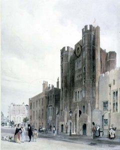 Façade nord du Palais de St. James depuis Cleveland Row - Thomas Shotter Boys