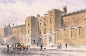 Façade nord du Palais St. James, vers 1850 - Thomas Shotter Boys