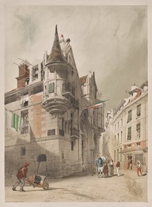 Architecture pittoresque à Paris, Gand, Anvers, Rouen : Hôtel de Sens, Paris - Thomas Shotter Boys