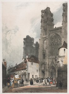 Architecture pittoresque à Paris, Gand, Anvers, Rouen : Laon, France - Thomas Shotter Boys