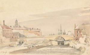 Le pont des moulins du château, York